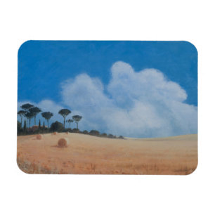 Landscape near Paganico 2012 Magnet