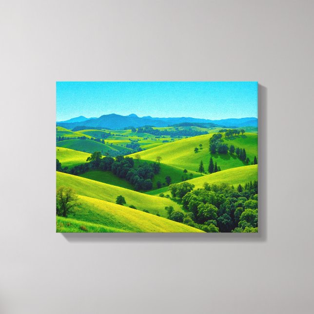 Landscape No. 15, Landscape Series Canvas Print (Front)