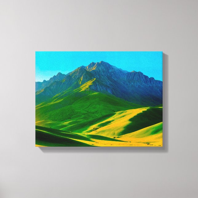 Landscape No. 17, Landscape Series Canvas Print (Front)