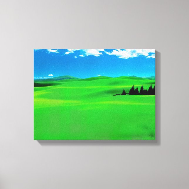 Landscape No. 7, Landscape Series Canvas Print (Front)