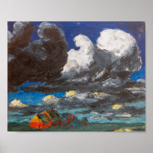 Landscape, North Friesland Emil Nolde Poster