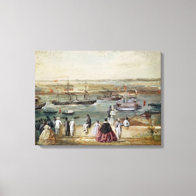 Landscape of Cuba Canvas Print (Front)