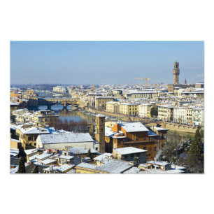 Landscape of Florence from Piazzale 2 Photo Print