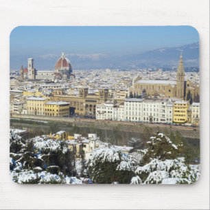 Landscape of Florence from Piazzale Mouse Mat