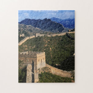 Landscape of Great Wall, Jinshanling, China Jigsaw Puzzle