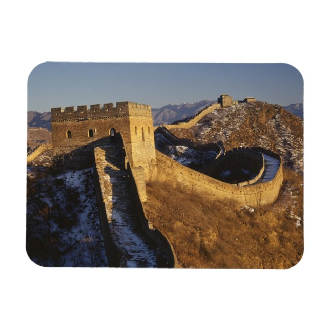 Landscape of Great Wall under sunset, China Magnet (Horizontal)