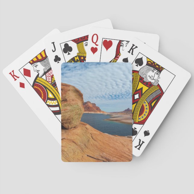 Landscape of Lake Powell Playing Cards (Back)