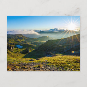 Landscape of the Carpathians Postcard