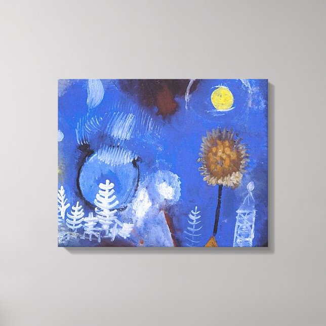 "Landscape of the Past" by Paul Klee Canvas Print (Front)