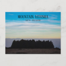 Landscape of Vitosha mountain