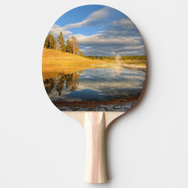 Landscape of Yellowstone Ping Pong Paddle (Front)
