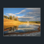 Landscape of Yellowstone Postcard<br><div class="desc">Landscape of Yellowstone.</div>