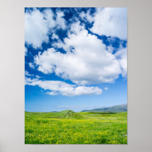 Landscape on the island of South Uist 2 Poster