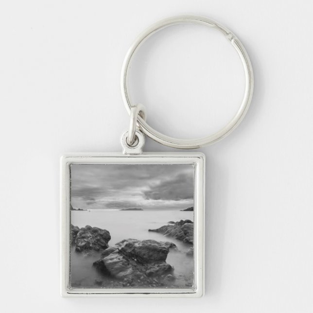 Landscape on West Shetland Key Ring (Front)