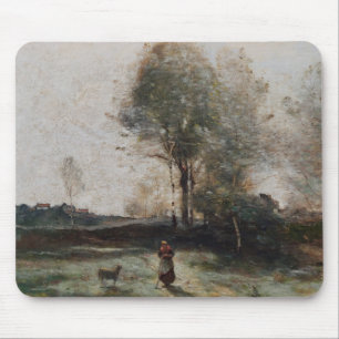 Landscape or, Morning in the Field Mouse Mat