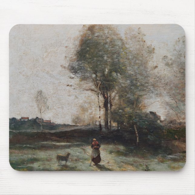 Landscape or, Morning in the Field Mouse Mat (Front)