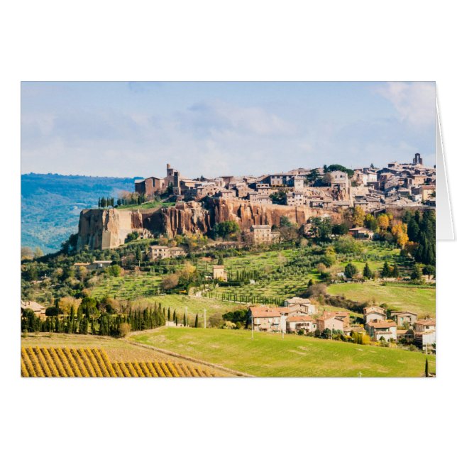 Landscape over Orvieto (Front Horizontal)