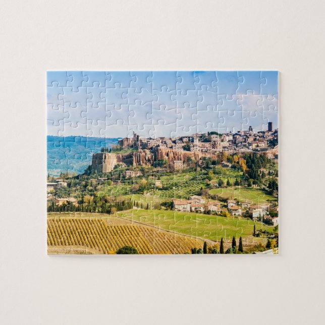 Landscape over Orvieto Jigsaw Puzzle (Horizontal)