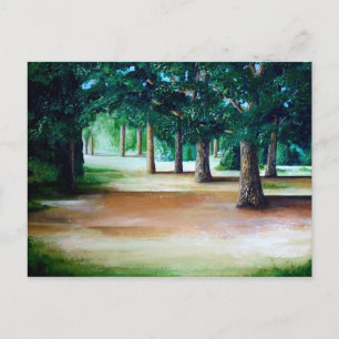 Landscape painting by Elin Bjorsvik postcard