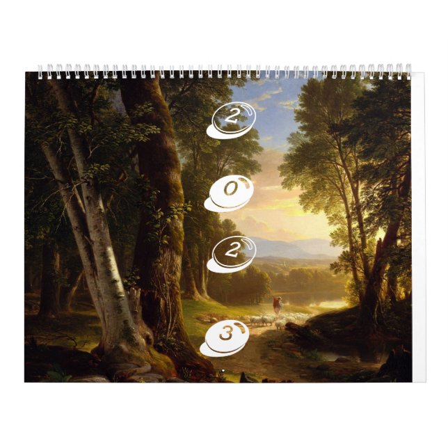Landscape Painting Calendar 2023 (Cover)