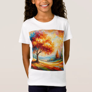 Landscape Painting With Bright Colours T-Shirt