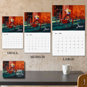 Landscape Paintings SMALL Calendar