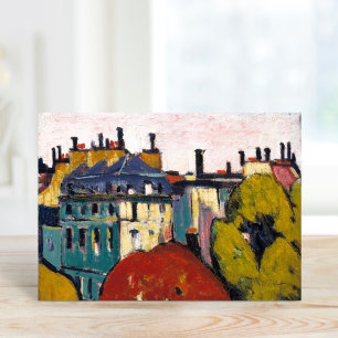 Landscape, Paris Henry Lyman Saÿen Card