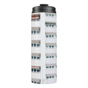 LANDSCAPE PHOTO OF BUILDING WINDOWS THERMAL TUMBLER