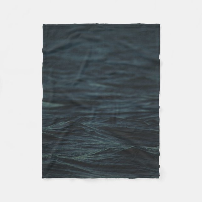 Landscape photography of body of water fleece blanket (Front)