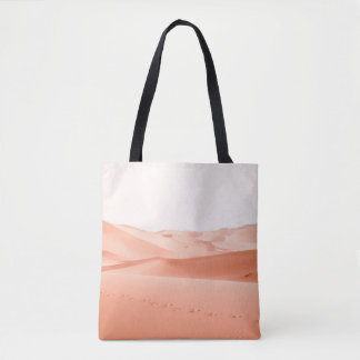 LANDSCAPE PHOTOGRAPHY OF DESSERT TOTE BAG
