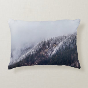 LANDSCAPE PHOTOGRAPHY OF MOUNTAIN DECORATIVE CUSHION