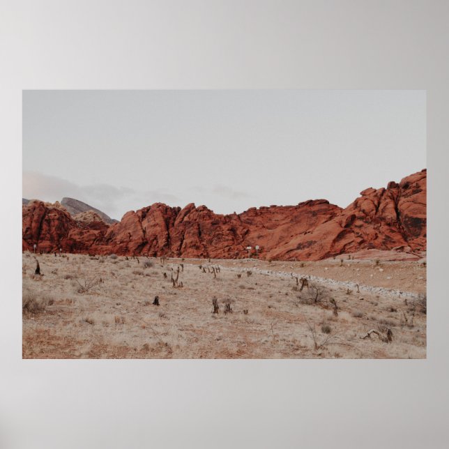 LANDSCAPE PHOTOGRAPHY OF MOUNTAIN POSTER (Front)