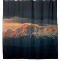 LANDSCAPE PHOTOGRAPHY OF SNOW MOUNTAINS UNDER NIMB
