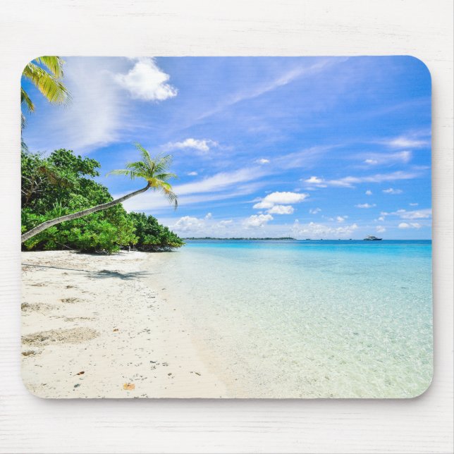 Landscape Photography of Trees on Shoreline Mouse Mat (Front)