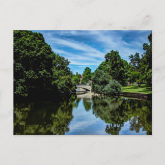Landscape picture of Turtle Creek in Dallas Postcard