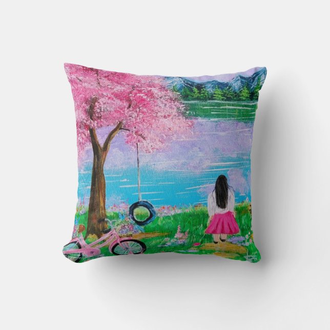 Landscape pillow design  (Front)