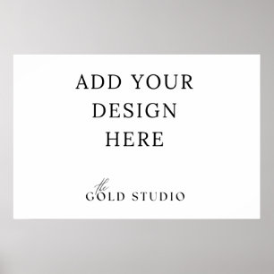 Landscape Poster Template (20 x 30 inch)