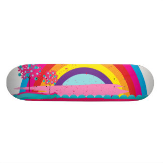 Landscape Rainbow Skateboard