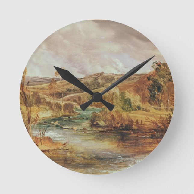 Landscape Round Clock (Front)