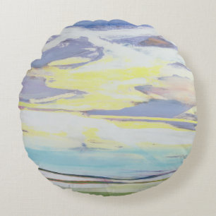 Landscape Round Cushion