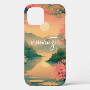 Landscape Sakura Zen iPhone 12 Pro Case