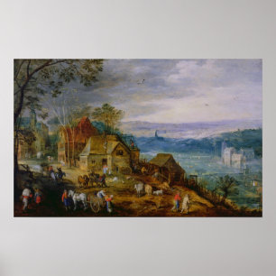 Landscape Scene Poster