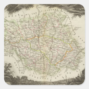 Landscape Square Sticker