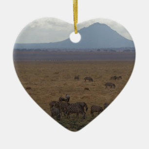 Landscape Tanzania  Tom Wurl Ceramic Tree Decoration