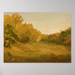 Landscape — Thomas Cole Hudson River School Poster