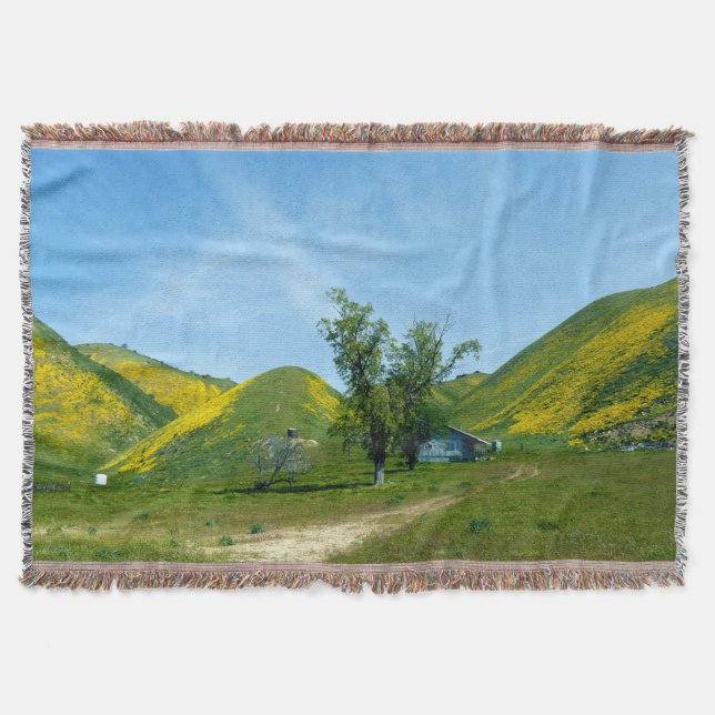 Landscape Throw Blanket (Front)