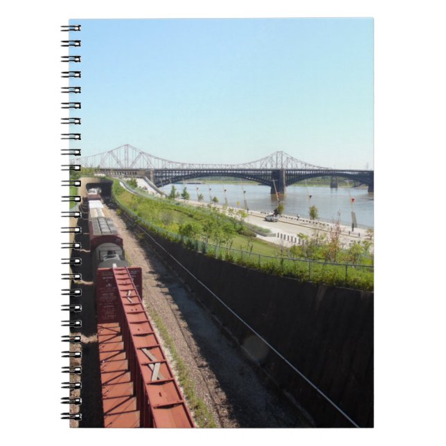 Landscape Train Notebook (Front)