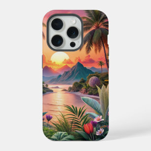 Landscape Tropical Beach iPhone 15 Pro Case