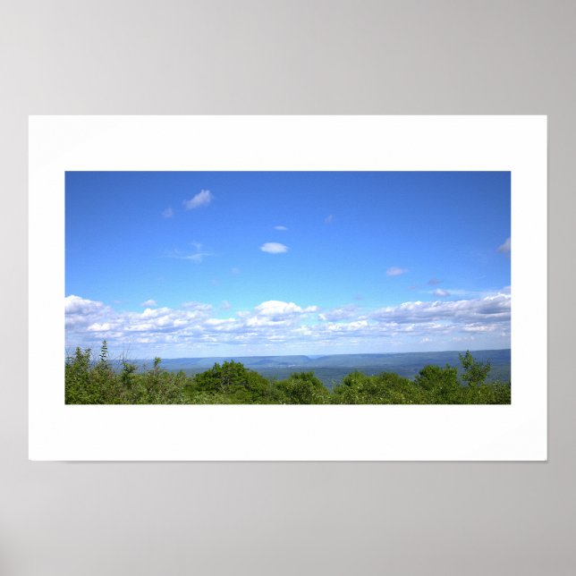 Landscape View Photo Poster (Front)