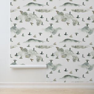 Landscape Watercolor Wallpaper